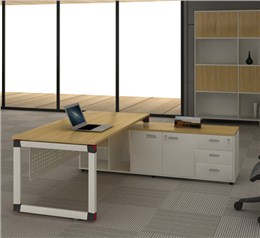 钢木结构办公桌GZ-01