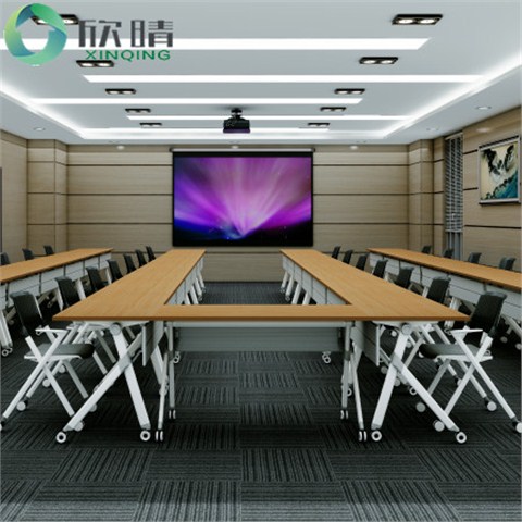 钢木结构会议桌GHY-12